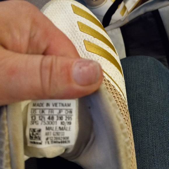 Men's size 13 Adidas Cleats - Picture 1 of 3